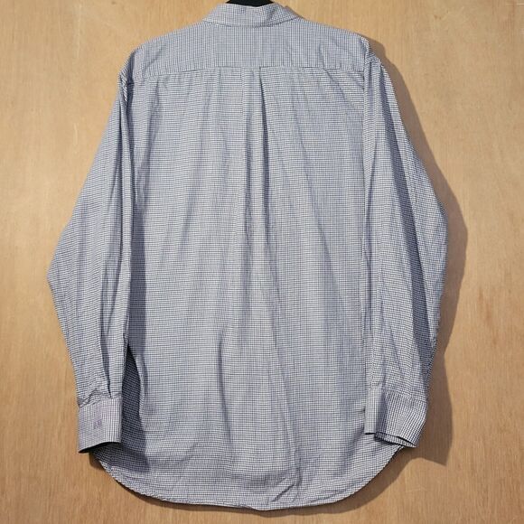 Peter Millar Casual Long Sleeve Size Large Men's Pattern Houndstooth - Picture 4 of 13